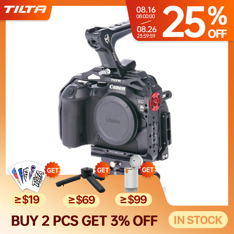TILTA لكانون R6 مارك II R6M2 T - مراجعة Camera Cage Baseplate وسعره