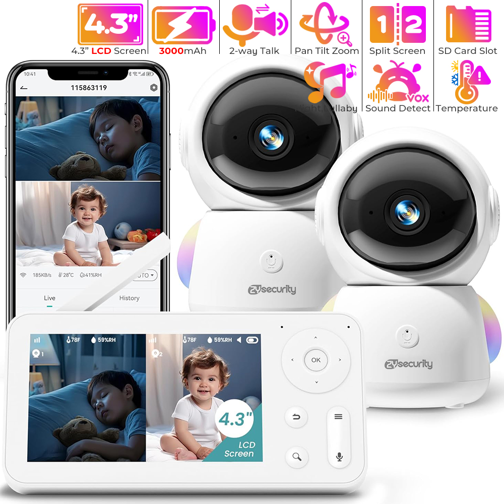 جهاز مراقبة الطفل 2K مع كاميرت - مراجعة Photography Umbrella Lights وسعره